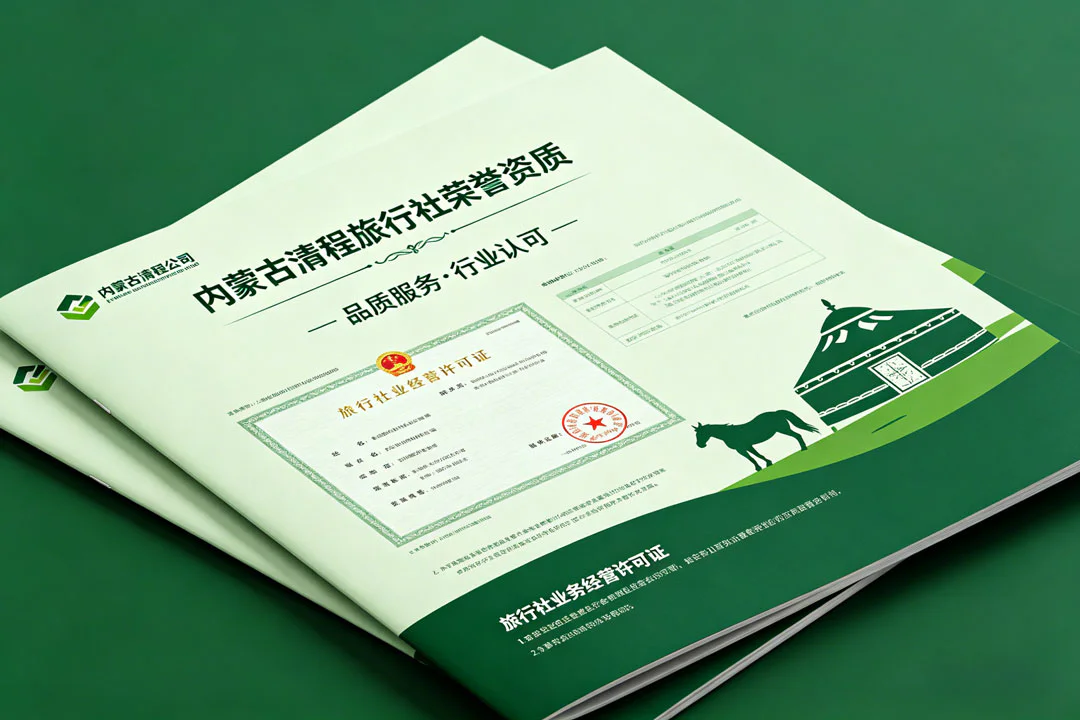 内蒙古清程旅行社官方荣誉资质展示
